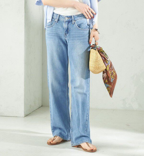 SHIPS for women「【SHIPS EXCLUSIVE】Levi&rsquo;s: LOW LOOSE ライトオンス」|デニム|