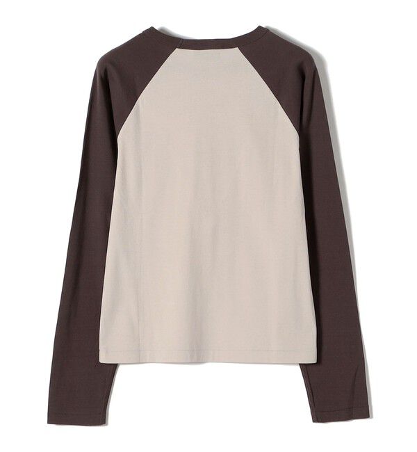 SHIPS for women「NINE CASE:〈手洗い可能〉シアー ラグラン TEE」|Tシャツ・カットソー|