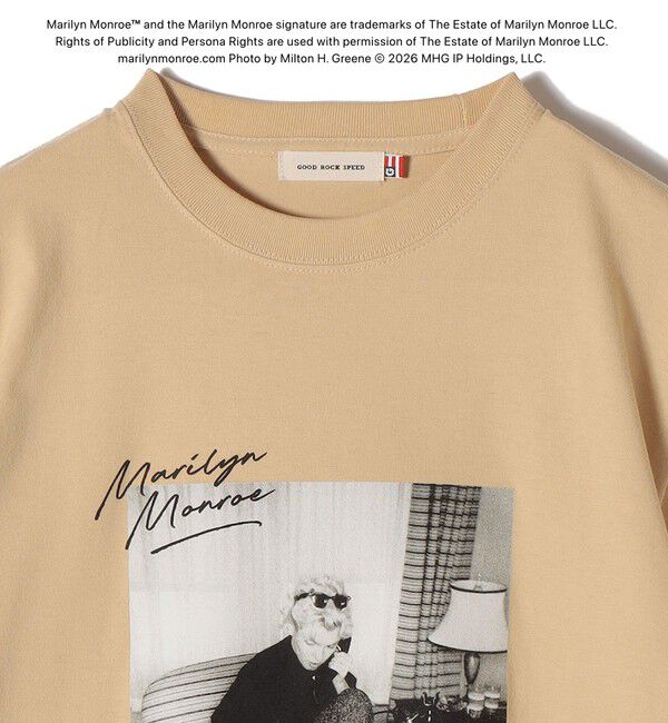 SHIPS for women「《追加予約》【SHIPS別注】Marilyn Monroe / フォト TEE」|Tシャツ・カットソー|