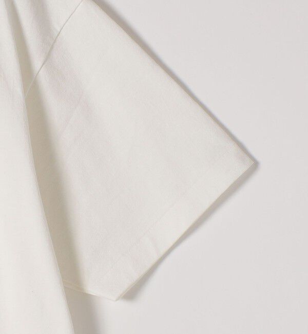 SHIPS any「【SHIPS any別注】La Hutte:〈洗濯機可能〉デザイン ロゴ プリント TEE 26SS」|Tシャツ・カットソー|