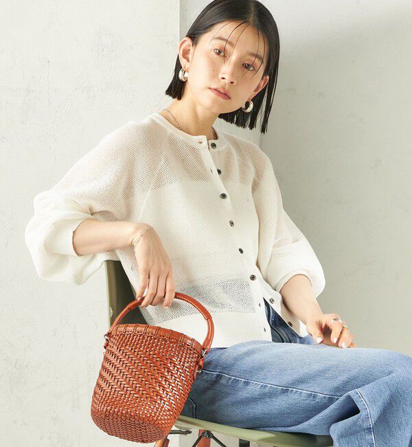 SHIPS for women「〈手洗い可能〉16G カーディガン」|カーディガン|