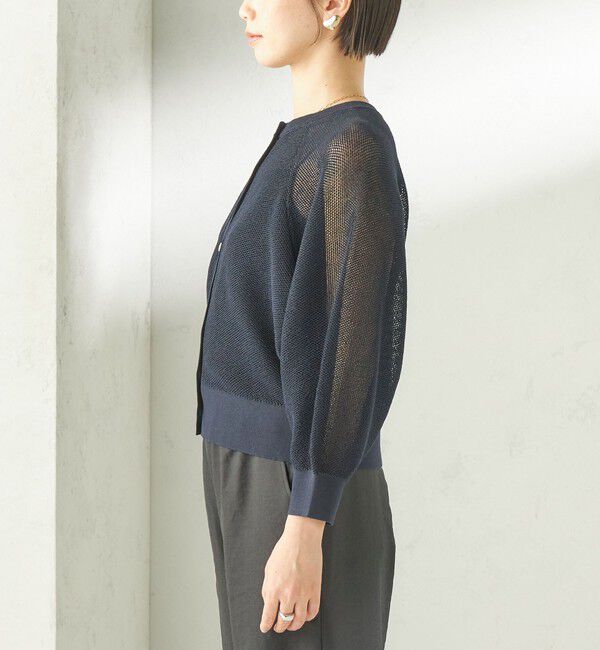 SHIPS for women「〈手洗い可能〉16G カーディガン」|カーディガン|