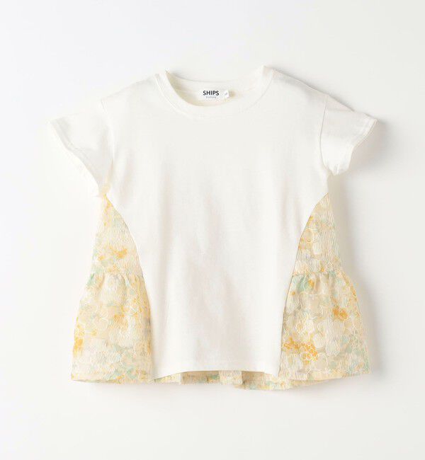 SHIPS Colors 「SHIPS Colors:90～140cm /〈洗濯機可能〉ドッキング チュニック Tシャツ◇」|Tシャツ・カットソー|