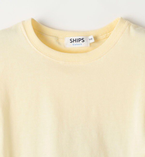 SHIPS Colors 「SHIPS Colors:90～140cm /〈洗濯機可能〉ドッキング チュニック Tシャツ◇」|Tシャツ・カットソー|