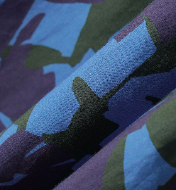 SHIPS for women「〈手洗い可能〉DEVEAUX リーフ プリント スカート」|スカート|