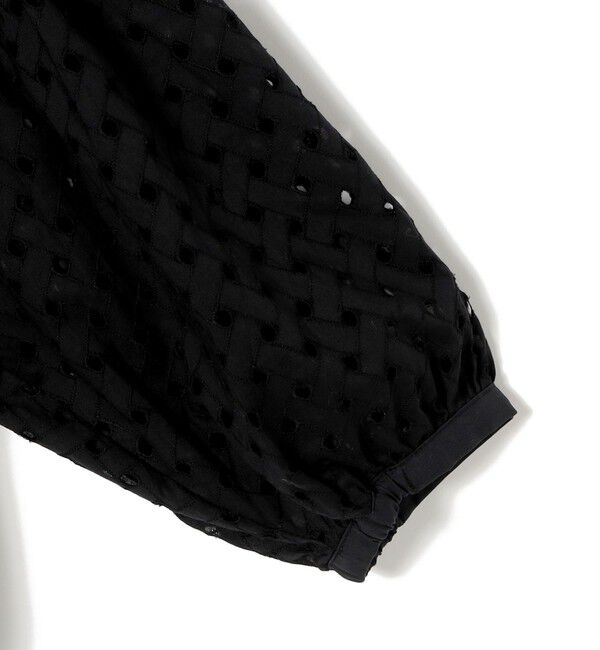 SHIPS for women「〈手洗い可能〉カットワーク レース スリーブ ブラウス」|シャツ・ブラウス|