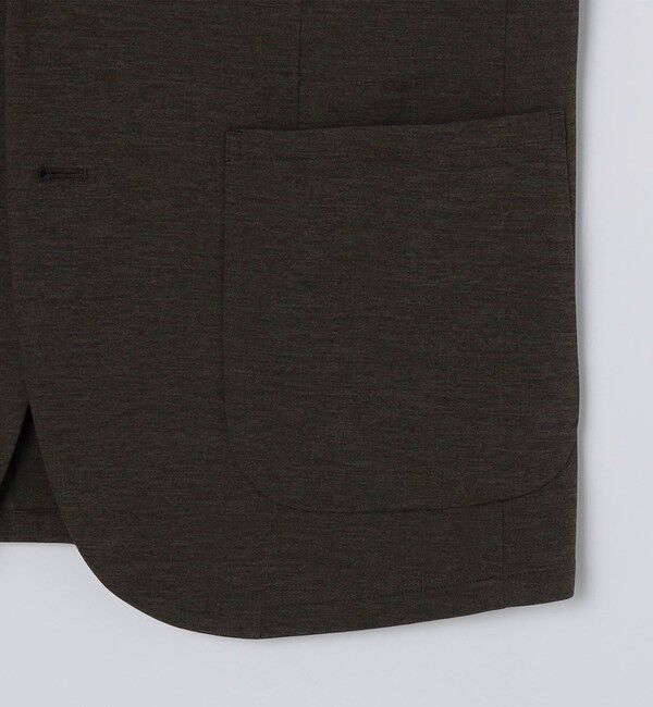 SHIPS「SHIPS:〈洗濯機可能〉DOT JERSEY ジャケット(セットアップ対応)」|テーラードジャケット|