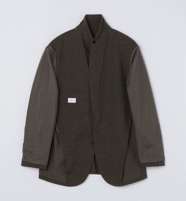 SHIPS「SHIPS:〈洗濯機可能〉DOT JERSEY ジャケット(セットアップ対応)」|テーラードジャケット|