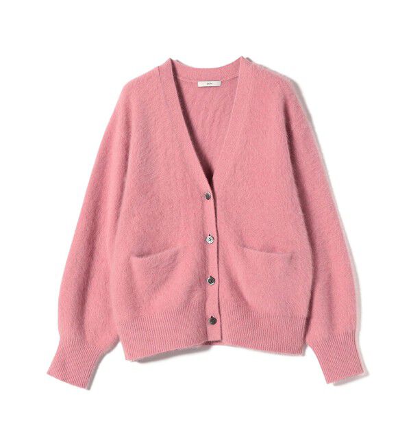 SHIPS for women「《予約》杢 フォックス カシミヤ Vネック カーディガン」|カーディガン|