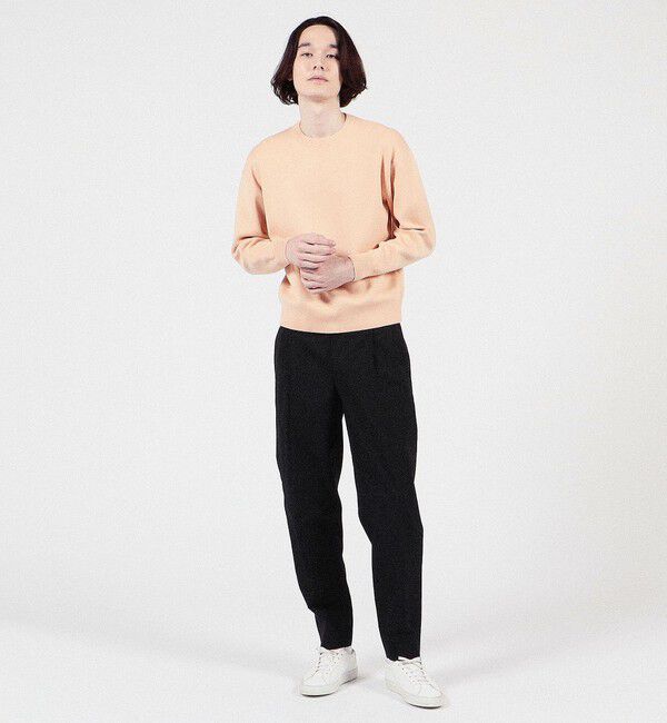 CABaN「CABaN コットンカシミヤ クルーネックプルオーバー」|ニット・セーター|
