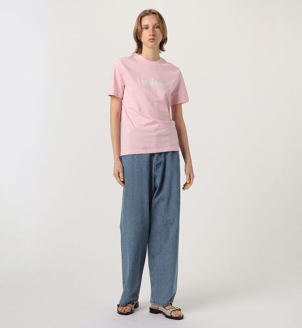 TOMORROWLAND BUYING WEAR「Les Petits Basics Slow Life ハーフスリーブプルオーバー」|Tシャツ・カットソー|