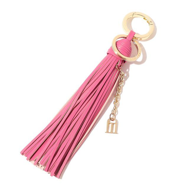 TOMORROWLAND GOODS「ATELIER TOMORROW TASSEL チャーム」|チャーム・キーホルダー|33 ピンク