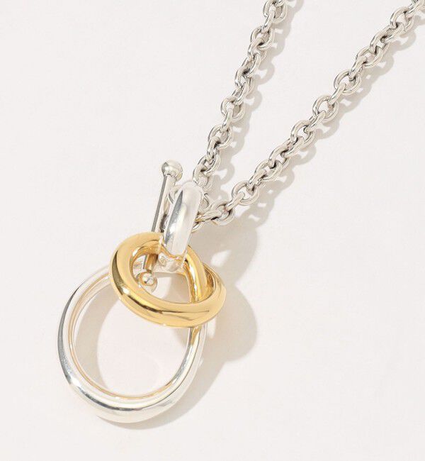 TOMORROWLAND GOODS「【別注】PHILIPPE AUDIBERT Double Circle ネックレス」|ネックレス|