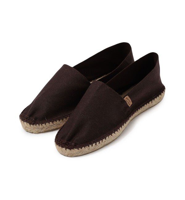 TOMORROWLAND GOODS「La Maison de L'Espadrille Pattern401」|スリッポン|49 ダークブラウン