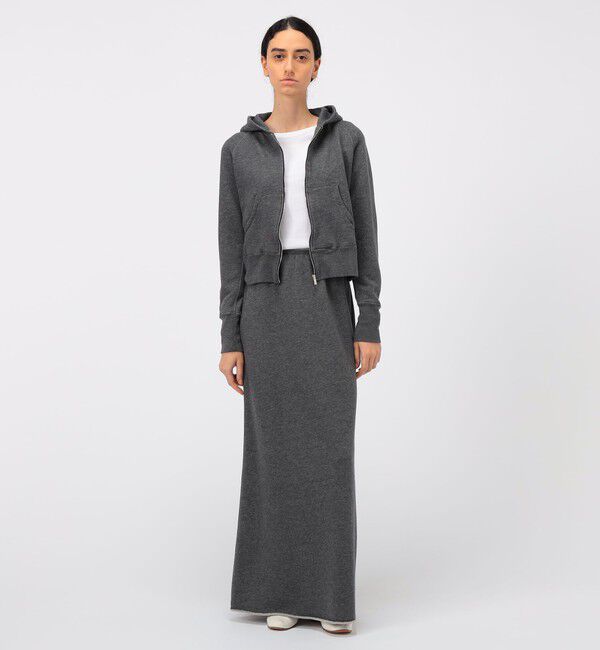 GALERIE VIE「スーピマコットンカシミヤ ジップアップパーカ」|パーカー|