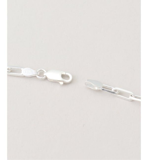  「【blancle/ ブランクレ】SV・Long oval chain necklace」|ネックレス|