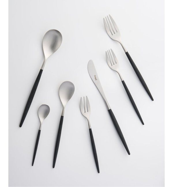journal standard Furniture「【Cutipol/クチポール】 MIO DINNER SPOON BK*SV ディナースプーン」|食器・キッチングッズ|