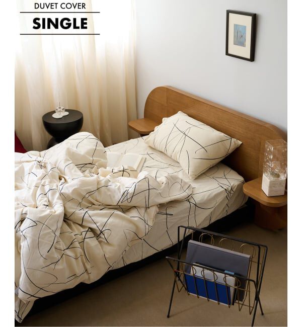 journal standard Furniture「WEATHER LINES DUVET COVER S　掛け布団カバー シングル」|その他|ナチュラル