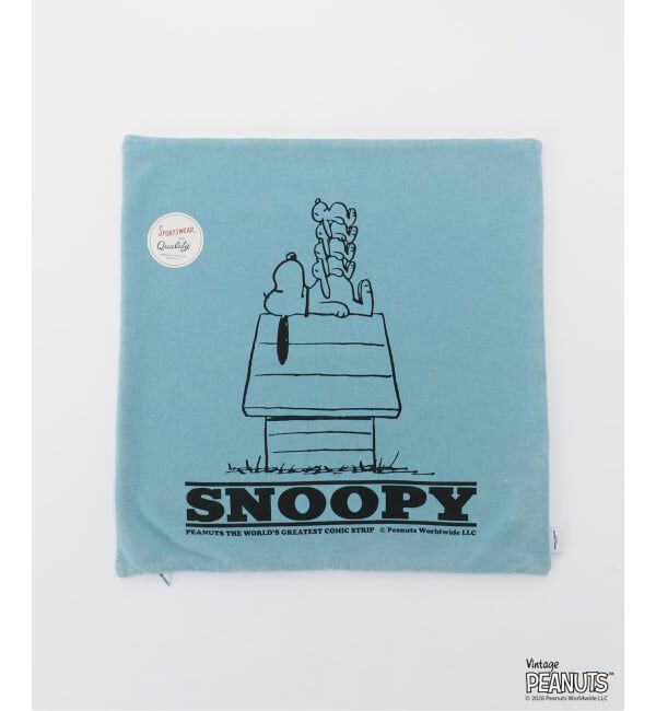 journal standard Furniture「【PEANUTS&times;SPORTS WEAR by JSF】別注 SWEAT CUSHION　クッションカバー」|クッション・クッションカバー|