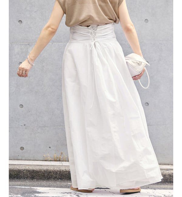 IENA「MARILYN MOON/マリリンムーン sheer cotton 2way op ワンピース 4263-105」|ワンピース|