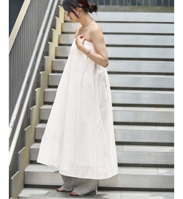 IENA「MARILYN MOON/マリリンムーン sheer cotton 2way op ワンピース 4263-105」|ワンピース|