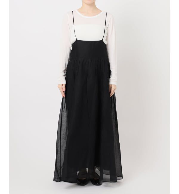 IENA「MARILYN MOON/マリリンムーン sheer cotton 2way op ワンピース 4263-105」|ワンピース|
