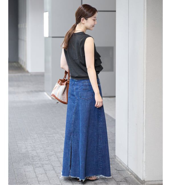 IENA「LOWER/ローヴァー 18G Sleeveless Cardigan カーディガン LW-88」|カーディガン|