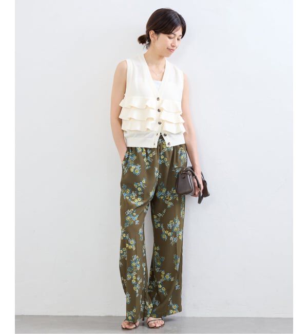 IENA「LOWER/ローヴァー 18G Sleeveless Cardigan カーディガン LW-88」|カーディガン|