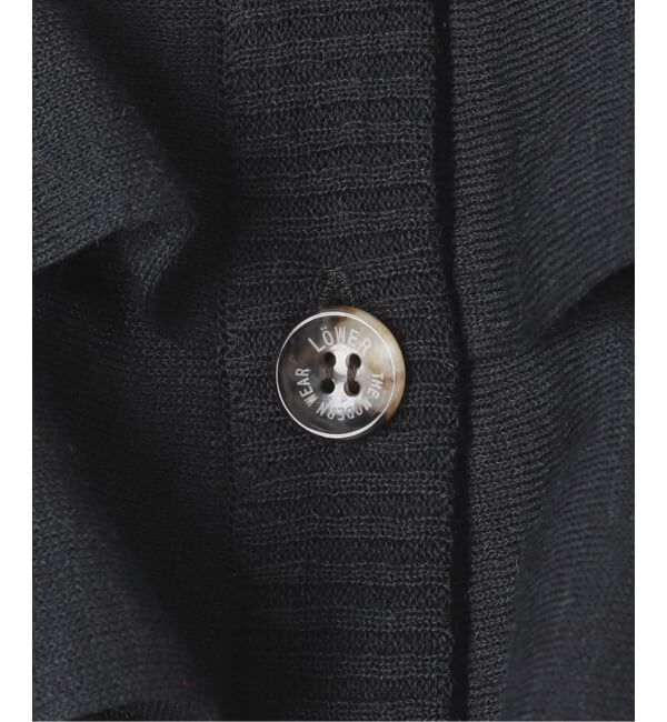 IENA「LOWER/ローヴァー 18G Sleeveless Cardigan カーディガン LW-88」|カーディガン|