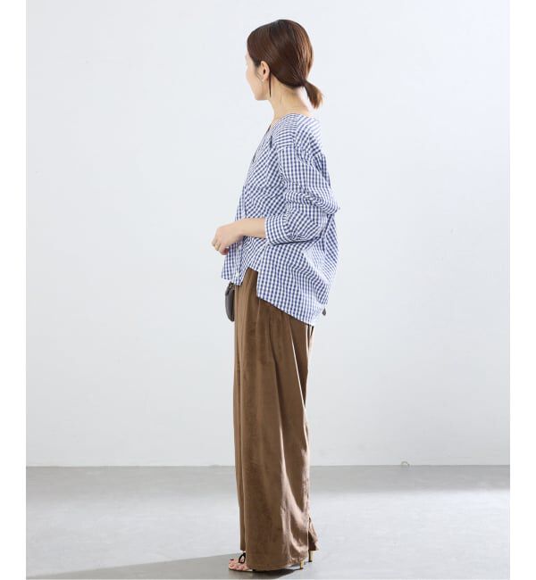 IENA「《新色/追加》MA/RE/マレ カシュクールシャツ SIGNITURE SH」|シャツ・ブラウス|