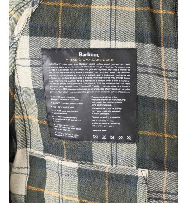 EDIFICE「Barbour(バブアー) SL SPEY/スペイ JACKET WAX MWX1212」|その他|