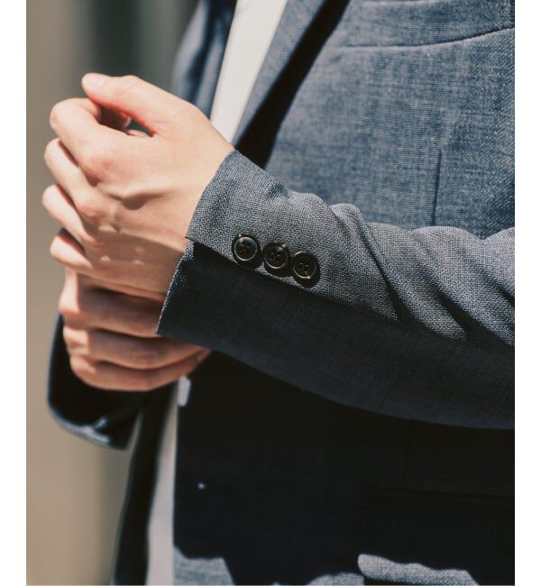 417 EDIFICE「【EVALET / エバレット】メッシュセットアップ &rdquo;ジャケット1点＋パンツ1点　セット&rdquo;」|スーツ|
