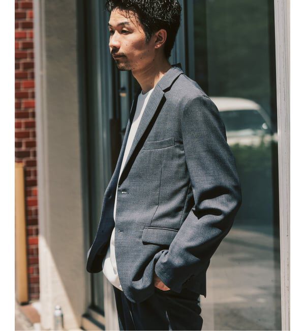 417 EDIFICE「【EVALET / エバレット】メッシュセットアップ &rdquo;ジャケット1点＋パンツ1点　セット&rdquo;」|スーツ|