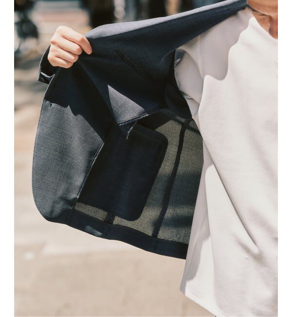 417 EDIFICE「【EVALET / エバレット】メッシュセットアップ &rdquo;ジャケット1点＋パンツ1点　セット&rdquo;」|スーツ|