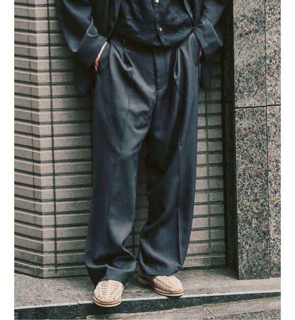 417 EDIFICE「【EVALET / エバレット】メッシュ Wワイドセットアップ」|スーツ|