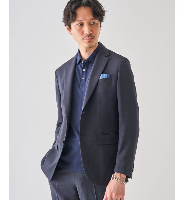 EDIFICE「&rdquo;吸汗＆速乾機能&rdquo; EVALET メッシュ 2ボタン ジャケット」|スーツ|