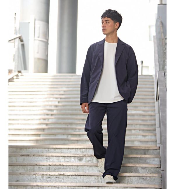 EDIFICE「【EDIFICE ALL-DAY SETUPシリーズ】2点セット ジャケット&パンツ《WEB限定》」|テーラードジャケット|