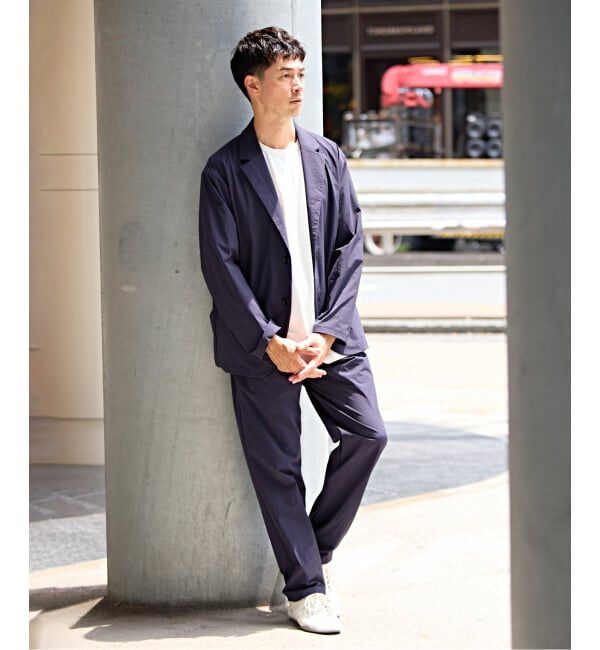 EDIFICE「【EDIFICE ALL-DAY SETUPシリーズ】2点セット ジャケット&パンツ《WEB限定》」|テーラードジャケット|