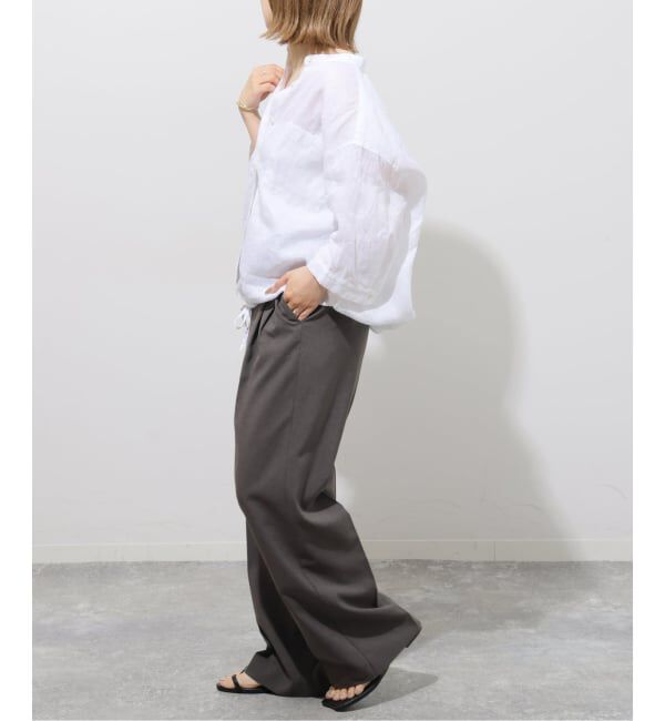 JOURNAL STANDARD relume「《WEB限定追加2》マットウースフレアタックパンツ」|スラックス|