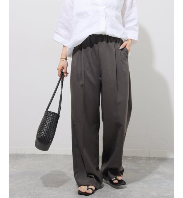 JOURNAL STANDARD relume「《WEB限定追加2》マットウースフレアタックパンツ」|スラックス|