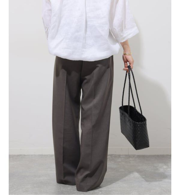 JOURNAL STANDARD relume「《WEB限定追加2》マットウースフレアタックパンツ」|スラックス|