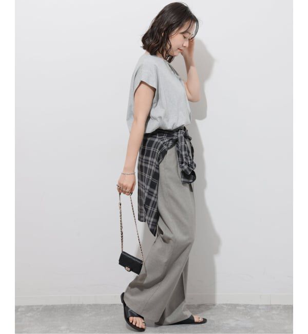 JOURNAL STANDARD relume「《WEB限定追加2》マットウースフレアタックパンツ」|スラックス|