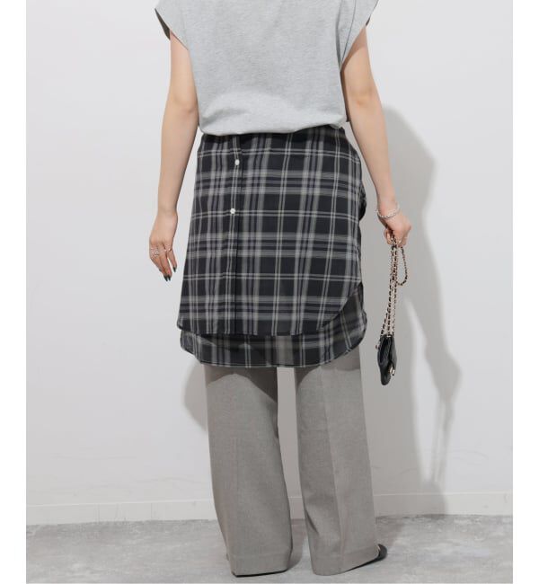 JOURNAL STANDARD relume「《WEB限定追加2》マットウースフレアタックパンツ」|スラックス|