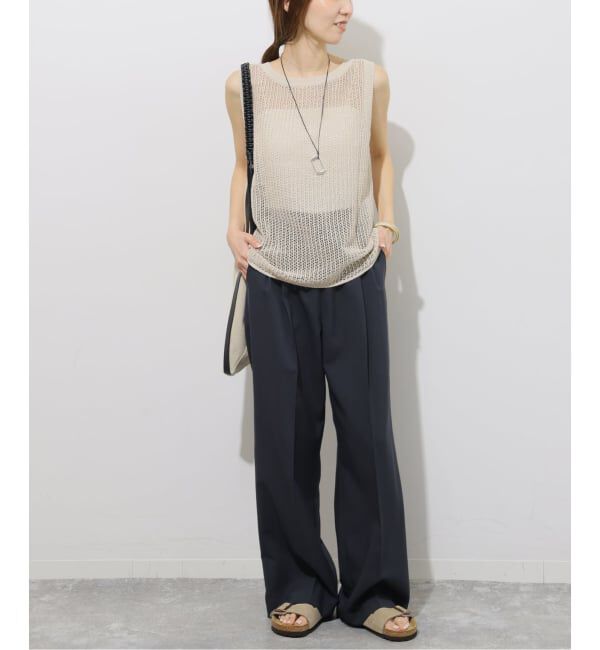 JOURNAL STANDARD relume「《WEB限定追加2》マットウースフレアタックパンツ」|スラックス|