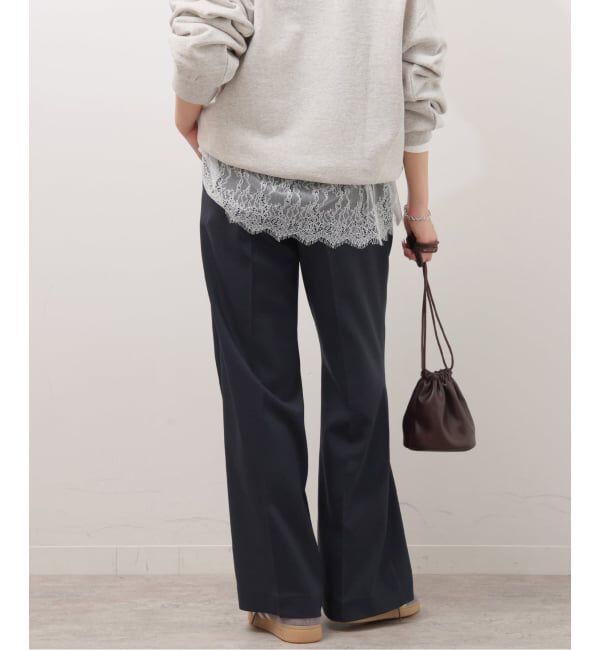 JOURNAL STANDARD relume「《WEB限定追加2》マットウースフレアタックパンツ」|スラックス|