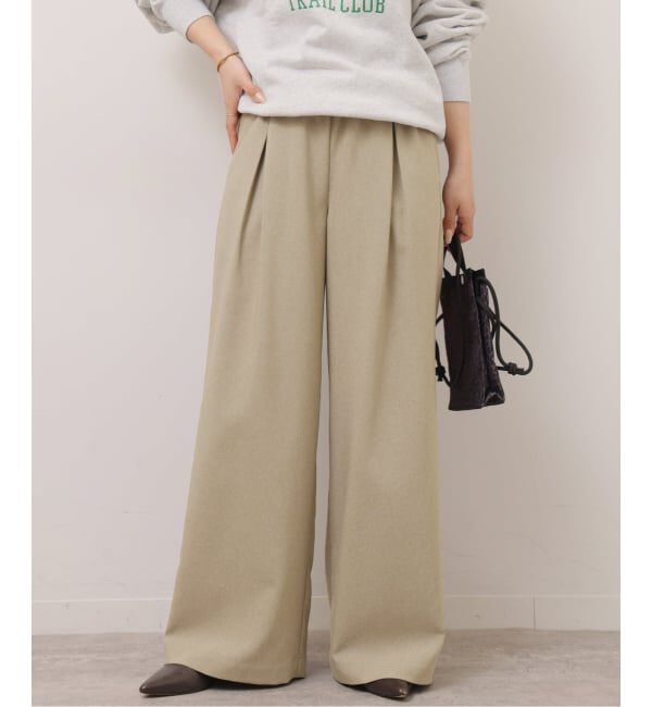 JOURNAL STANDARD relume「《追加2》インタックイージーパンツ」|スラックス|ベージュ