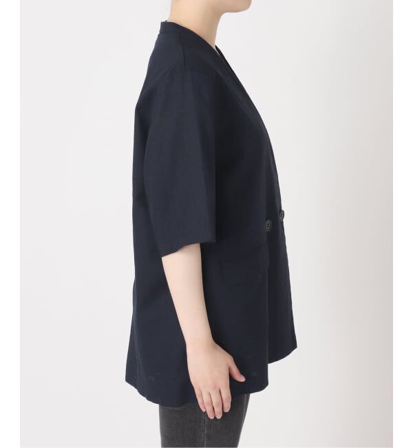 JOURNAL STANDARD relume「［手洗い可］リネンコットンハーフスリーブジャケット」|その他|