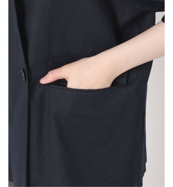JOURNAL STANDARD relume「［手洗い可］リネンコットンハーフスリーブジャケット」|その他|