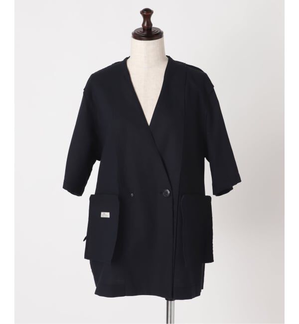 JOURNAL STANDARD relume「［手洗い可］リネンコットンハーフスリーブジャケット」|その他|