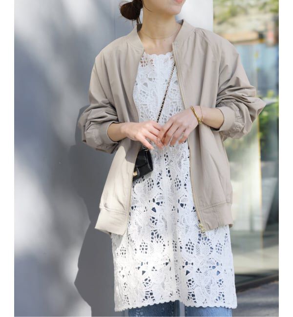 JOURNAL STANDARD relume「《追加予約2》［手洗い可］ウォッシャブルナイロンダブルジップMA-1」|ブルゾン・スタジャン|